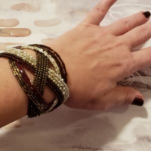 Seed Bead Cuff